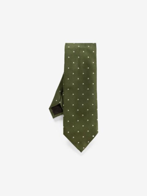 TOM FORD polka-dot silk tie