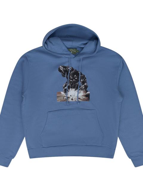 DENIM TEARS SRCA Graphic 3 Hoodie "Blue" DT707