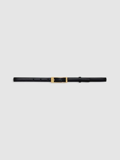 ANINE BING Elly Belt Smooth Leather - Black