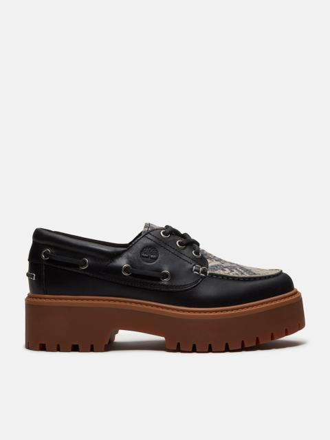 Timberland Women's Stone Street Platform Boat Shoe