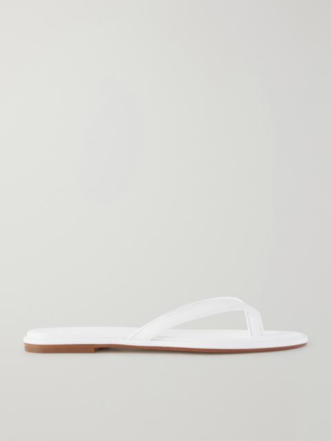 Aeyde Melody Leather Flip Flops