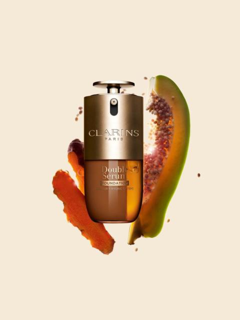 CLARINS DOUBLE SERUM® Foundation: Luminous Foundation with Skincare Benefits