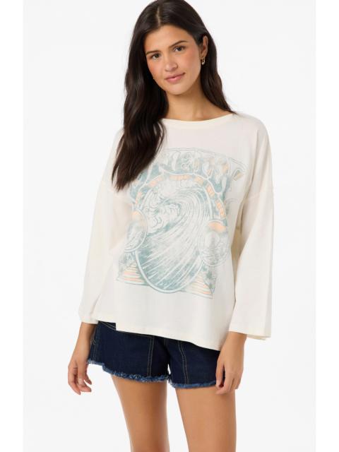 O'Neill Psych'd Boxy Oversized Long Sleeve Tee