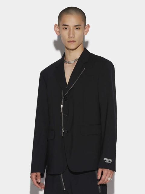 DSQUARED2 CERESIO 9 ZIP BLAZER