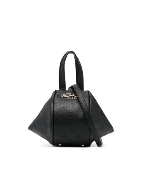 GUESS USA mini Anise embossed geometric tote bag
