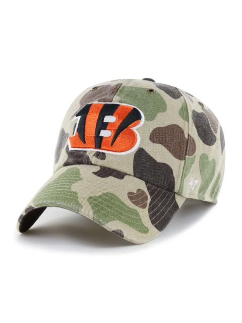 Carhartt Cincinnati Bengals '47 Camo Clean Up