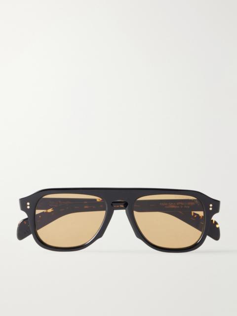 CUTLER AND GROSS GR14 Aviator-Style Acetate Sunglasses
