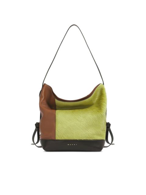 Marni colour-block shoulder bag