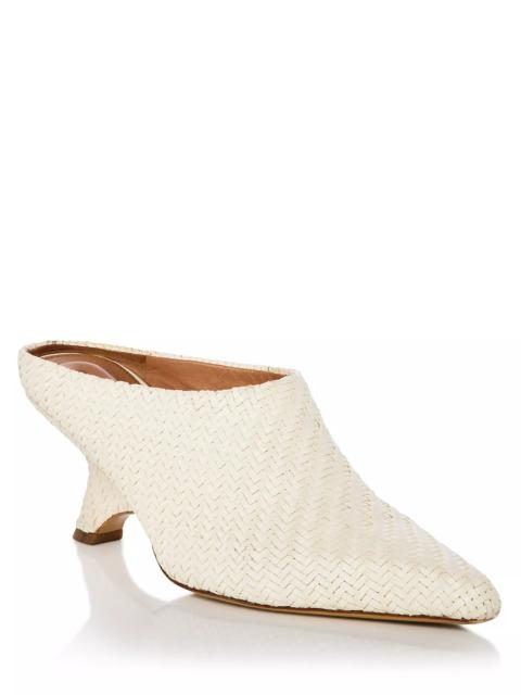 SIMKHAI Women's Shadow Woven Mules