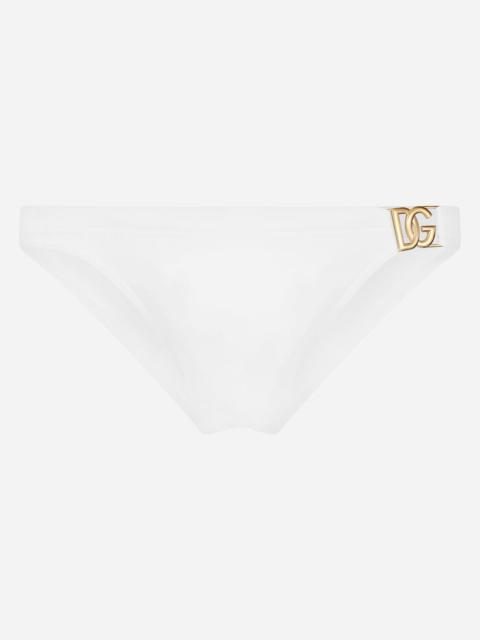 Swim briefs with DG hardware