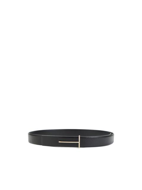 TOM FORD t buckle leather belt