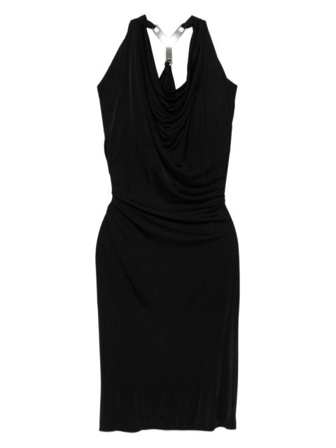 Rick Owens Lilies draped halterneck dress