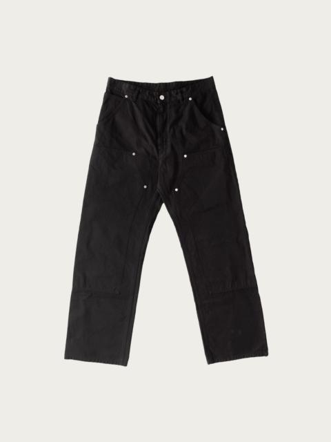 MM6 Maison Margiela MM6 Double Knee Trousers - Black