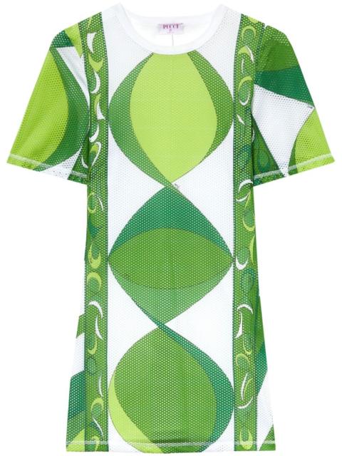 PUCCI graphic-print short-sleeve minidress