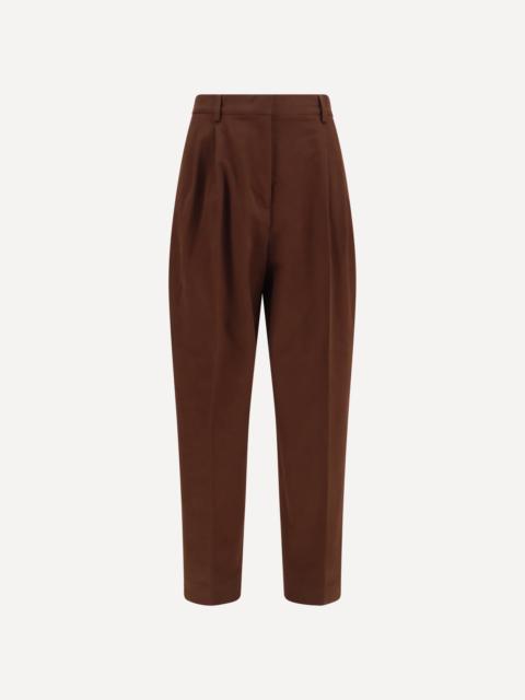 FABIANA FILIPPI Wool-blend elasticated-waist Pants
