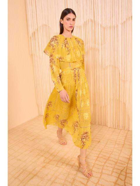 ULLA JOHNSON Brion Pleated Skirt