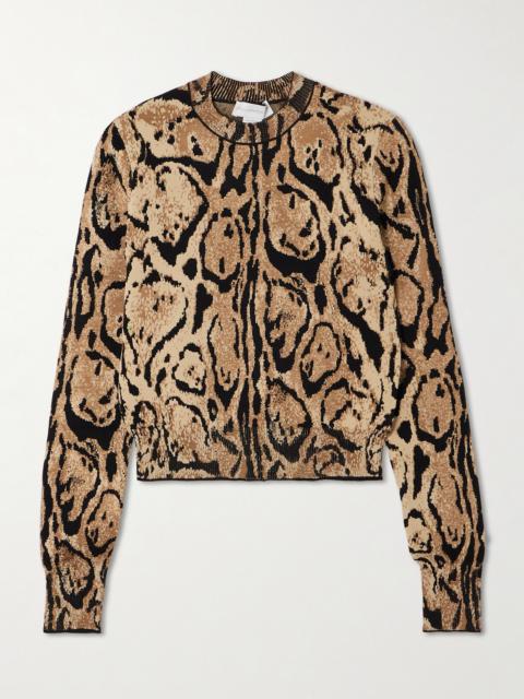Stella McCartney Cloud Jacquard-knit Sweater