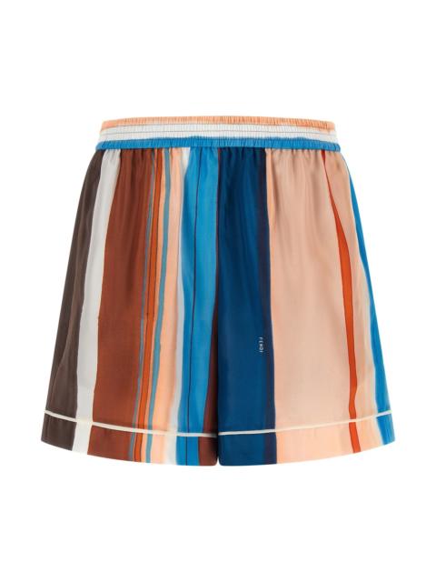 FENDI 'Venetian Stripes' Shorts