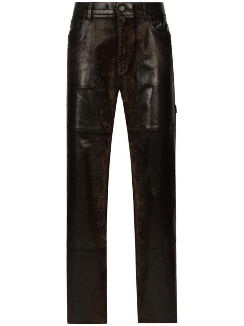 Dolce & Gabbana Combined-colour jeans