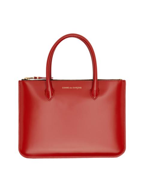 Comme Des Garçons Red Handles Large Pouch