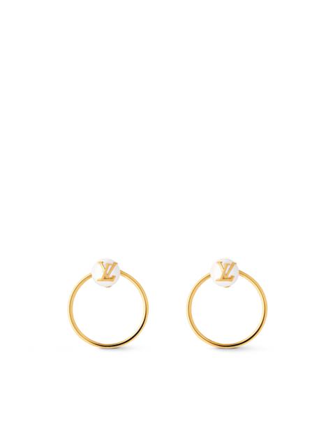 Louis Vuitton LV Eclipse Pearls Earrings
