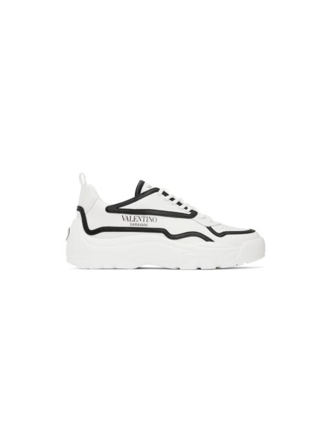Valentino White Gumboy Sneakers
