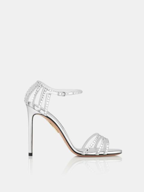 AQUAZZURA Sensation Crystal Sandal 105