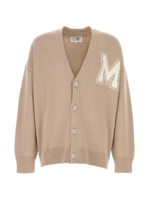 MM6 Maison Margiela Two-in-one V-neck cardigan