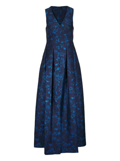 SACHIN & BABI Brooke V-neck floral maxi dress