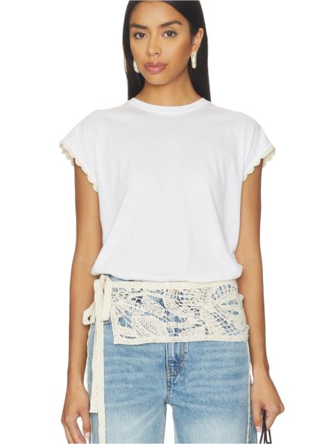 FRAME The Crochet Muscle Tee
