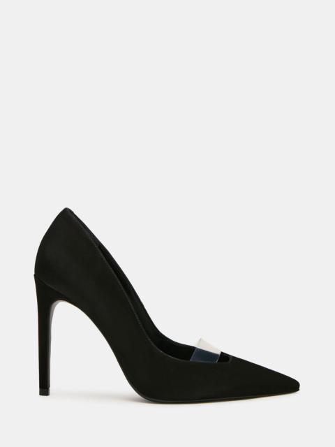 STEVE MADDEN SILVANA BLACK NUBUCK