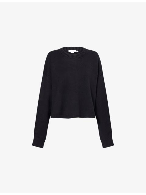 GOOD AMERICAN Cozy Crew Neck Knit Jumper