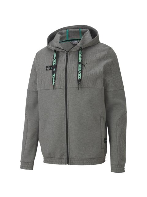 PUMA MAPM Mercedes Sweat Hoodie "Medium Grey Heather" 596177 03