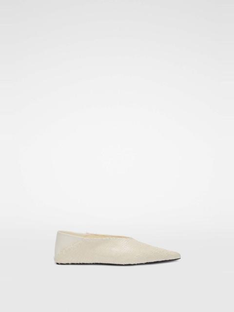 Jil Sander Dragon Ballerinas