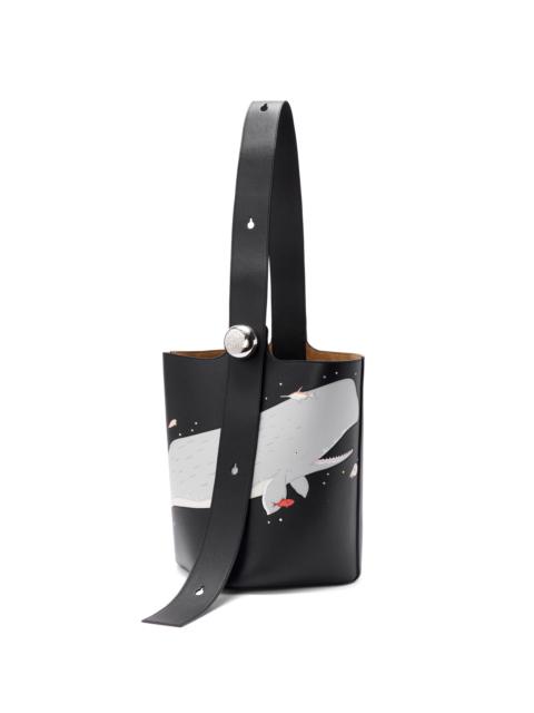 Loewe Whale medium Pebble bucket in nappa calfskin