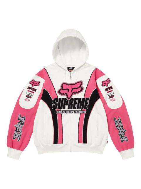 Supreme x Fox Racing® zip-up hoodie