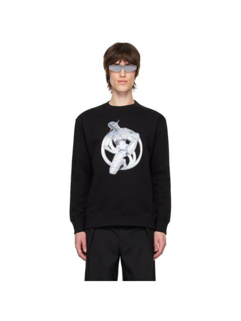 Stella McCartney Black Patch Sweatshirt