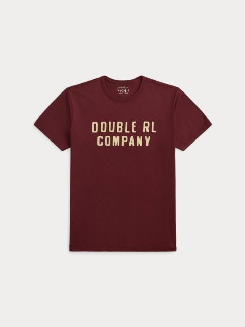 RRL by Ralph Lauren Logo Garment-Dyed Jersey T-Shirt