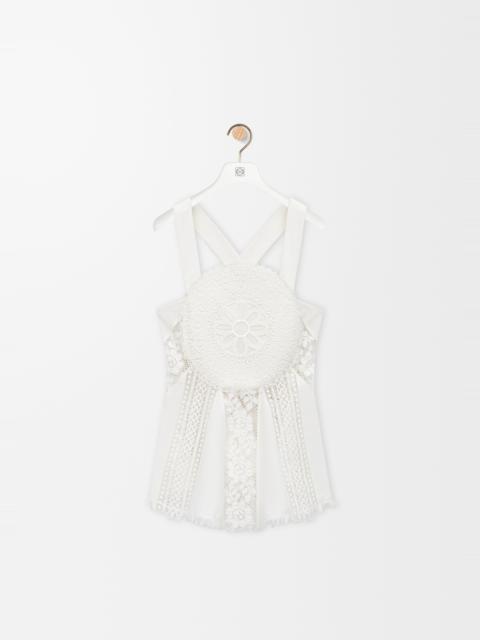 Loewe Lace top in cotton
