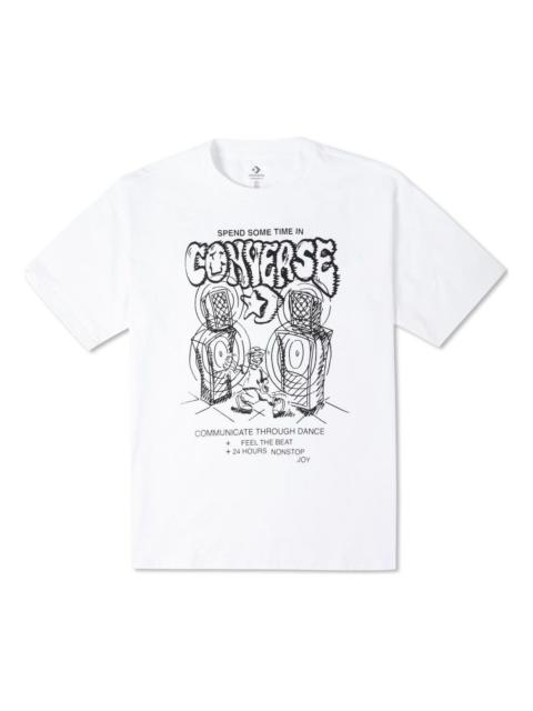Converse Converse Nonstop Joy Graphic T-Shirt 'White' 10023464-A01