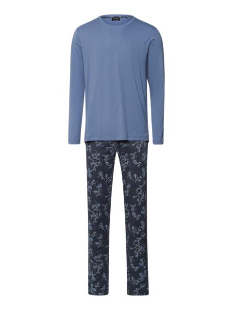 HANRO Night And Day Crew Neck Cotton Pajama Set