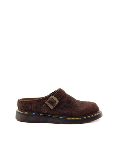 Dr. Martens Isham Desert Oasis suede mules