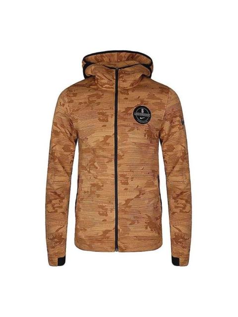 Nike Nike 드라이 쇼타임 주 메뉴 Zip 까마귀 재킷 '브라운' 890573-722