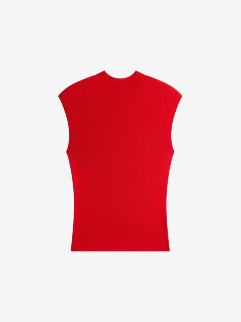 The Frankie Shop Troyes Knit Top - Red