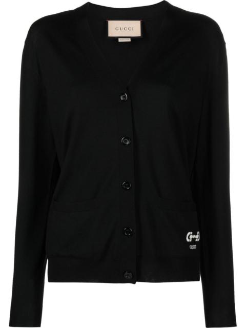 GUCCI wool button-up cardigan