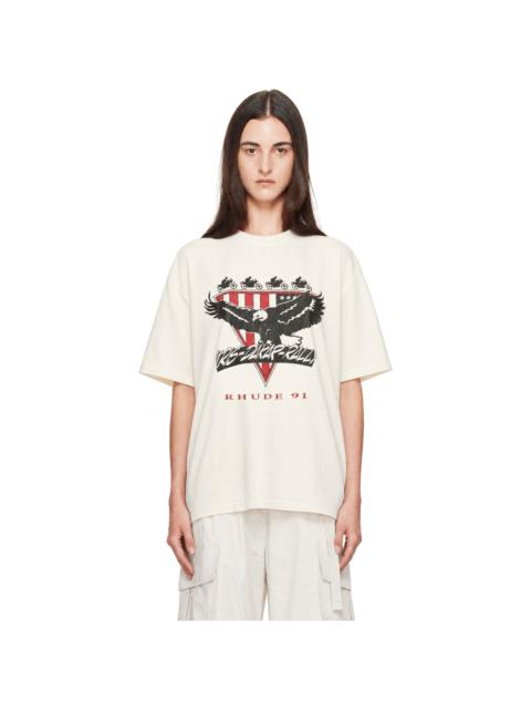 Rhude Off-White 'Rhude Stage Racing' T-shirt