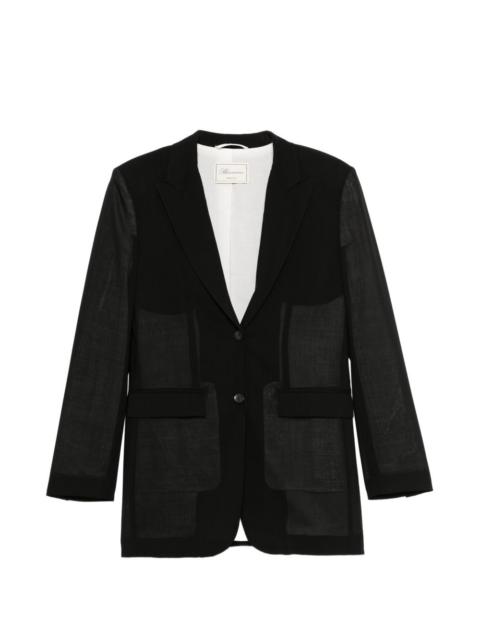 Blumarine patch-pocket blazer
