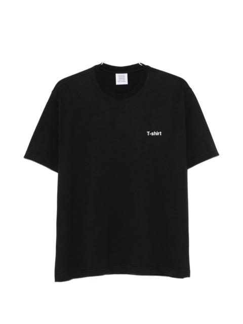 VETEMENTS Vetements Slogan-print T-shirt