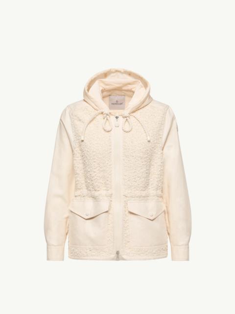 Moncler Erable Bouclé Hooded Jacket