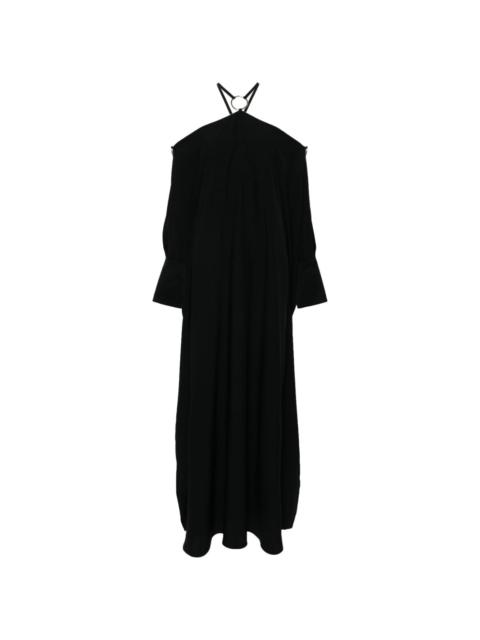 Taller Marmo Volturno halterneck maxi dress